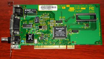3Com EtherLink XL PCI 10Mbps NIC 3C900B Parallel Tasking II Performance 1998