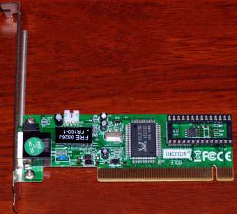 Digitus Realtek RTL8139D PCI NIC 2008