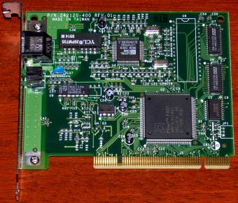 IBM 10/100 Netfinity Fault Tolerant Adapter FRU: 31L4180 AMD PCnet FAST AM79C971AKC Level One PN: 242120-400 PCI 1998