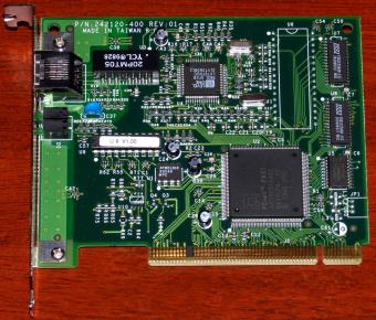 IBM 10/100 Netfinity Fault Tolerant Adapter FRU: 31L4180 AMD PCnet FAST AM79C971AKC Level One PN: 242120-400 PCI 1998