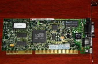 IBM Turbo 16/4 Token Ring ISA NIC FCC-ID: ANO55H6800 FRU: 72H3496 IBM 1997