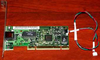 Intel GD82559 Fast Ethernet NIC mit WOL Kabel 1998