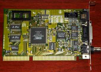 SMC Ultra-Chip 83C790QFP ISA NIC 1993