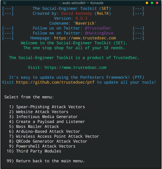 Social-Engineer-Toolkit