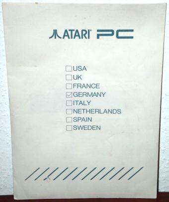 ATARI PC MS-DOS 3.21 auf 2x 5.25