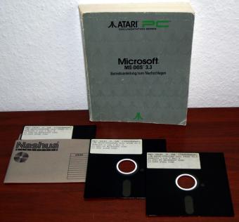 ATARI PC Microsoft MS-DOS 3.3a (German) auf 5.25