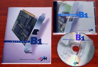 AVM B1 ISDN Controller Software CD & Handbuch PCI V4.0 2002