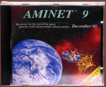 AmiNet 9 AMIGA Software Archive CD-ROM December 1995 Schatztruhe/GTI GmbH Germany