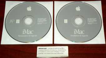 Apple Mac OS 9.04 französische Version - Installation & Restauration de logiciels 2 CDs France