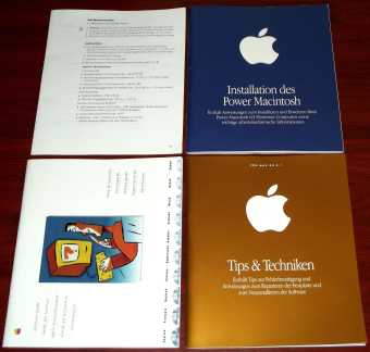Apple Handbücher - Installation des Power Macintosh, Tips & Techniken, Service-Guide 1998