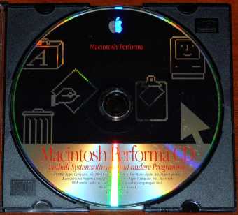 Apple Macintosh Performa CD Systemsoftware und andere Programme D691-0896-A 1995