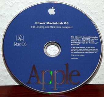 Apple Power Macintosh G3 Starter CD-ROM mit MacOS 8.1 für Desktop und Minitower Computer - 68k & PowerPC 1998