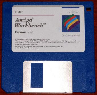 Commodore Amiga Inc. Workbench Version 3.0 auf 5 Disketten 3.5