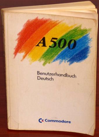 Commodore Amiga A500 Benutzerhandbuch Deutsch inkl. Schaltpläne