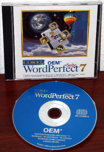 Corel WordPerfect 7 Suite