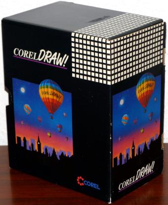 CorelDraw! 3 Grafiksuite inklusive Videokurs, 11 Disketten und CD-ROM 1992