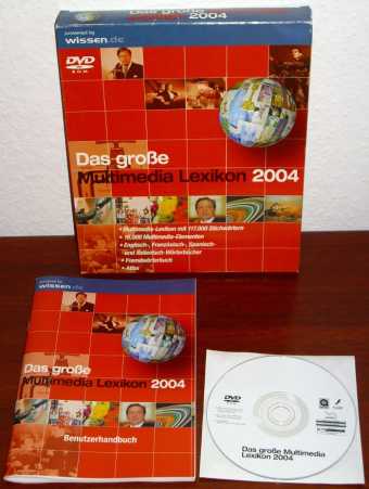 Das grosse Multimedia Lexikon 2004 DVD powered by Wissen.de