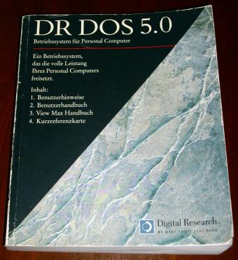 Digital Research - DR DOS 5.0 - Vobis Highscreen Buch 1990