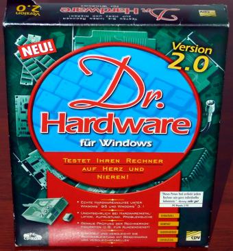 Dr. Hardware 2.0 für Windows 3.11 & 95 CDV CD-ROM 1998
