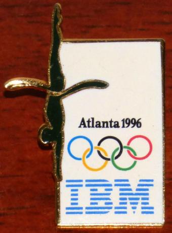 IBM Atlanta 1996 Olympiade Ansteckpin Nr: 516763 ACOG Imprinted Products San Diego 1992