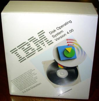 IBM DOS 4.0 OVP & NEU auf 2x 3,5