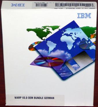 IBM OS/2 Warp V3.0 OEM Bundle German inkl. BonusPak PN: 13J9965 OVP 1997