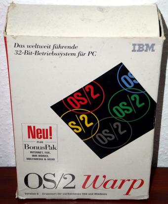 IBM OS/2 Warp 3 & Bonus in OVP