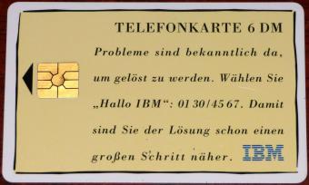 IBM Probleme sind bekanntlich da um gelöst zu werden