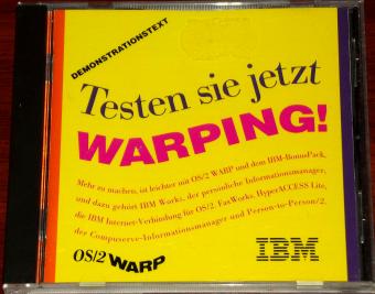 IBM Los geht's mit Warping Testen sie jetzt 1994