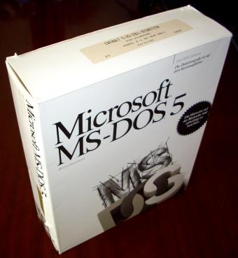 Microsoft MS-DOS 5.0 auf 5,25