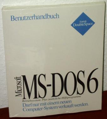 MS-DOS 6 Disketten OVP inklusive COA & Microsoft Hologram