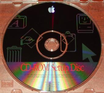 Apple Macintosh CD-ROM Setup Disc 1995 CD-Version 5.0.4
