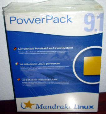 Mandrake Linux 9.1 PowerPack