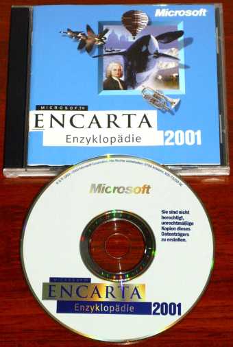 Microsoft Encarta 2001 Enzyklopädie