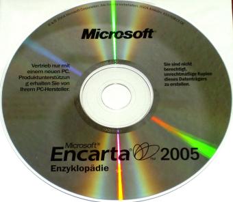 Microsoft Encarta 2005 OEM