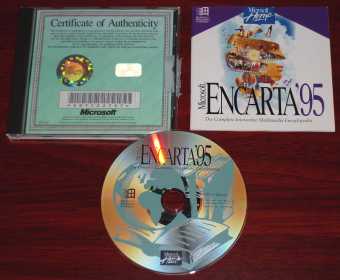 Microsoft Encarta 95 Enzyklopädie