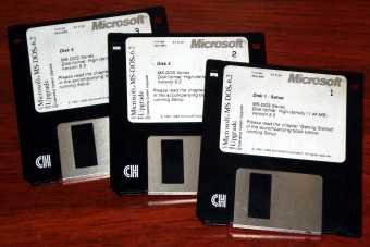 Microsoft MS-DOS 6.2 Upgrade auf 3,5
