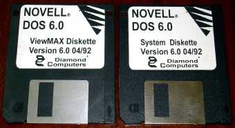 Novell DOS 6.0 (Diamond Computers) 1992