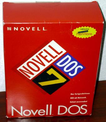 Novell DOS 7 inklusive Personal NetWare