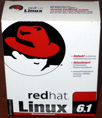 RedHat Linux 6.1 (Cartman) in OVP 1999