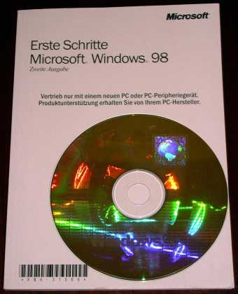 Windows 98 SE (Zweite Ausgabe) Hologramm CD