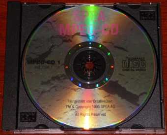 SPEA AG Germany MPEG-CD CreativeDisc TM 1995