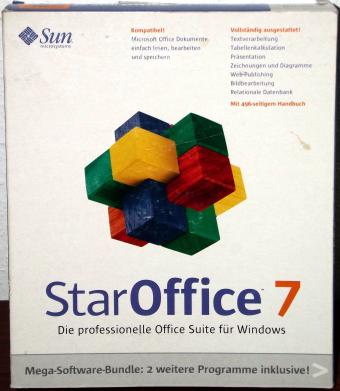 SUN Microsystems StarOffice 7