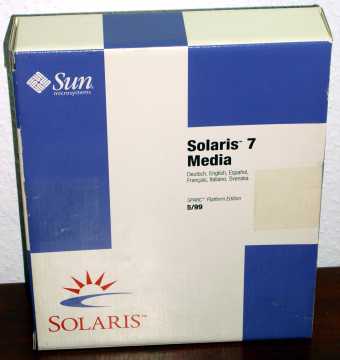 Sun Solaris 7 Media Sparc Plattform 5/99