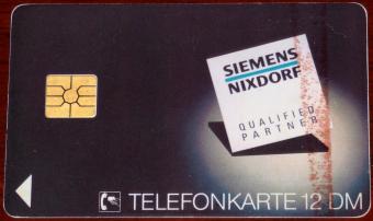 Siemens Nixdorf Qualified Partner 12DM Telefonkarte 04.94 Auflage 2000 DTMe