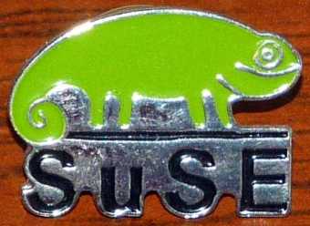 SuSE Linux Ansteck-Pin