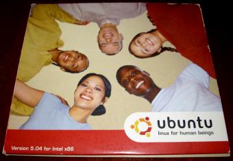 Ubuntu 5.04 (Hoary Hedgehog) Linux for Human beings 2005