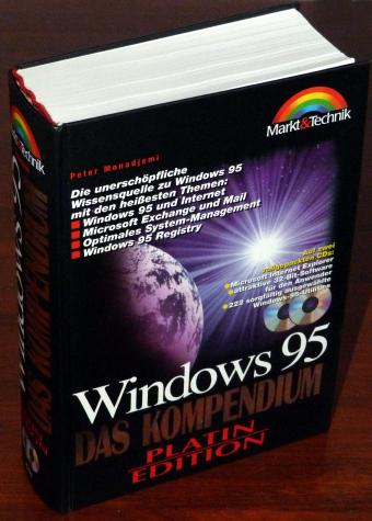 Windows 95 Das Kompendium - Platin Edition von Markt&Technik mit 2CDs 1996