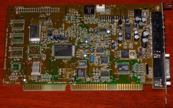 Creative Labs SoundBlaster Vibra 16S (Salt) Model (CT2900) Yamaha YMF289B OPL, YAC516-E, FCC-ID: IBACT-V16SALT ISA 1995