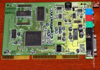 Creative SoundBlaster AWE64 (CT4520) CT8920-NBQ, EMU8011-01, CT1972-GAS ISA Soundkarte 1997